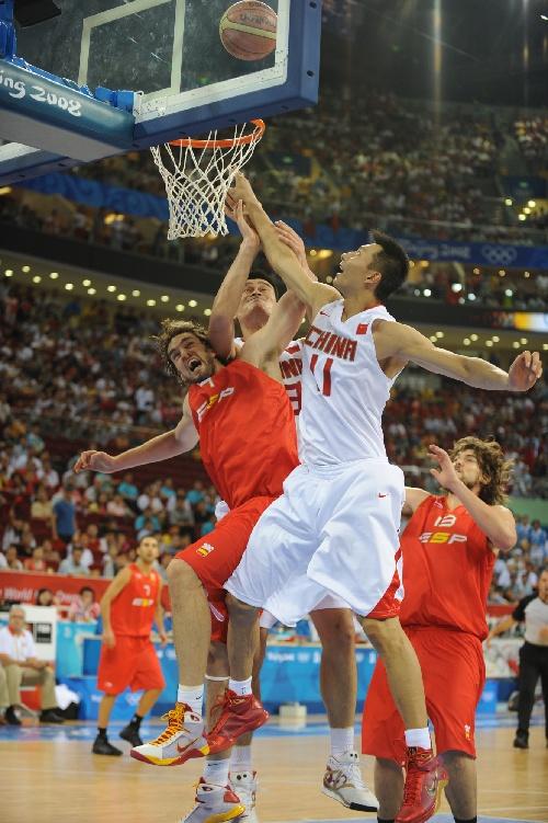 2012中国男篮vs西班牙队